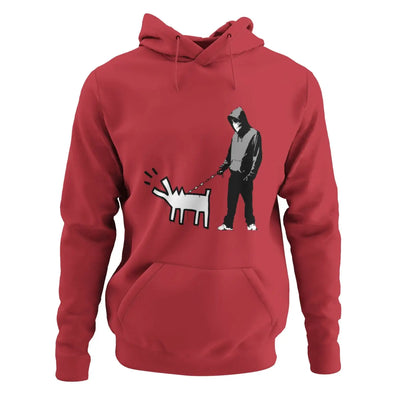 Banksy Choose Your Weapon Hoodie - XL / Red - Hoodie