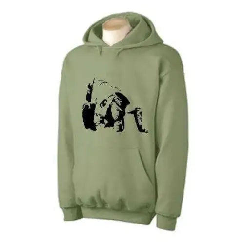 Banksy Coke Copper Hoodie M / Khaki