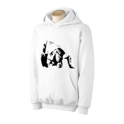 Banksy Coke Copper Hoodie M / White