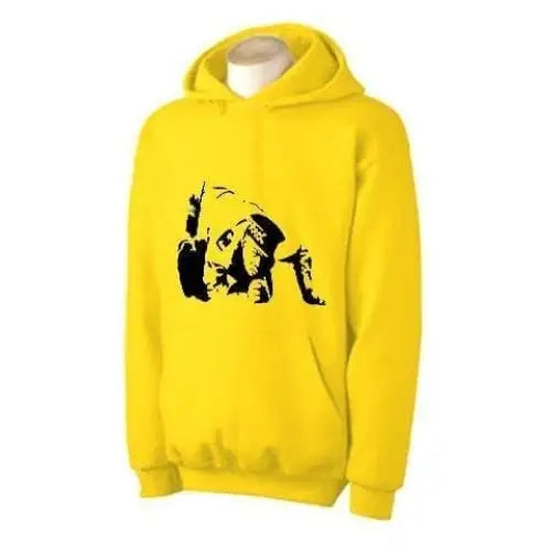 Banksy Coke Copper Hoodie M / Yellow