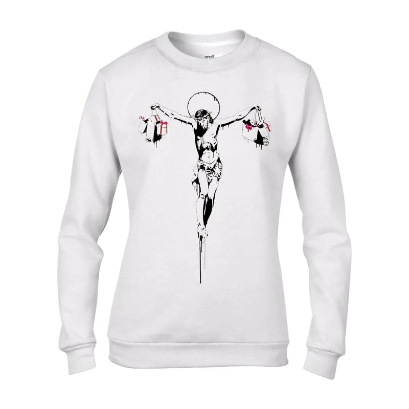 Banksy Commercial Jesus Graffiti Women&