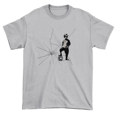 Banksy Copyright Breaker Men's T-Shirt L