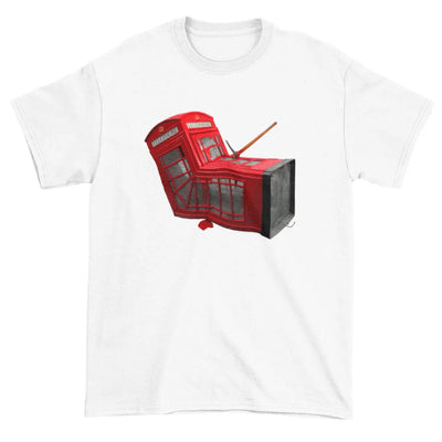 Banksy Death of a Phone Booth Men's T-Shirt M