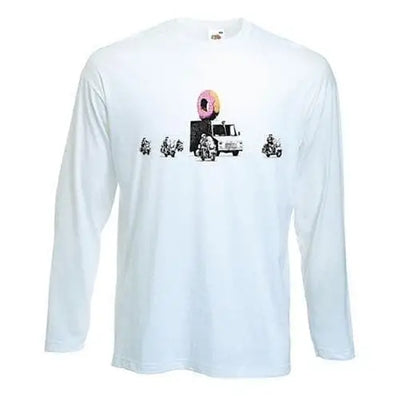 Banksy Donut Long Sleeve T-Shirt
