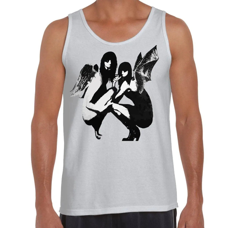 Banksy Drunk Crouching Angels Men&
