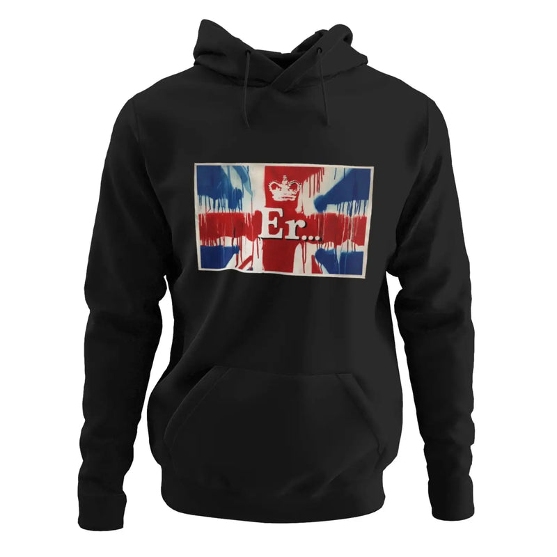 Banksy Er... Union Jack Hoodie - M - Hoodie