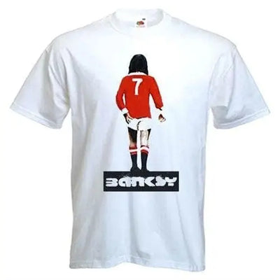 Banksy George Best Men's T-Shirt