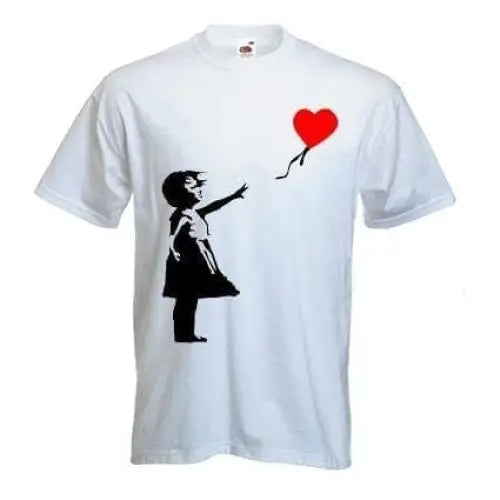 Banksy Girl With Heart Balloon T-Shirt