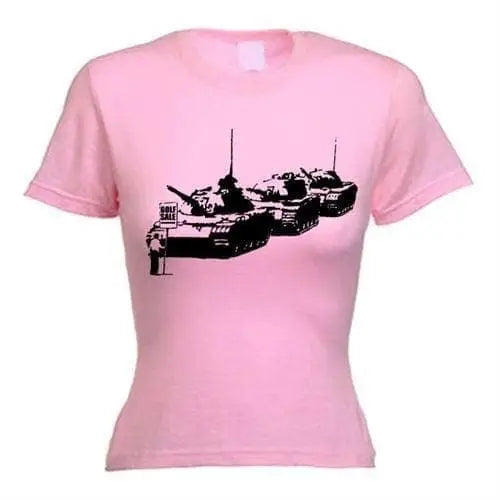 Banksy Golf Sale Ladies T-Shirt S / Light Pink