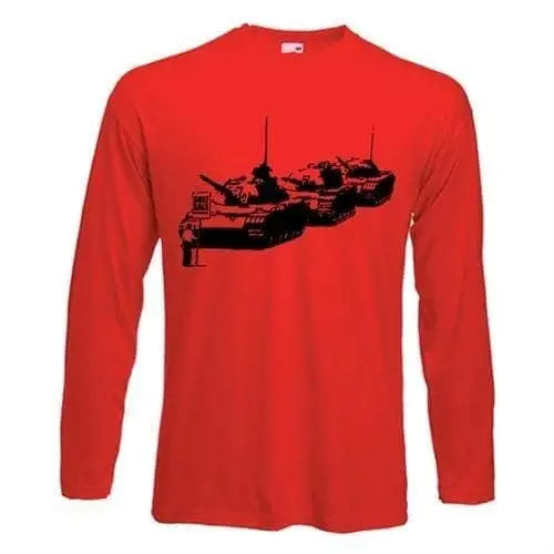 Banksy Golf Sale Long Sleeve T-Shirt S / Red