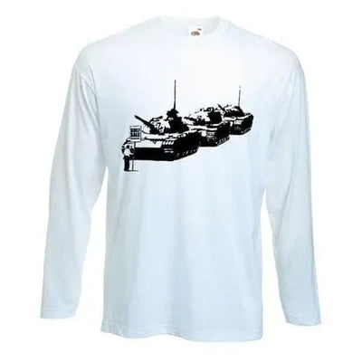 Banksy Golf Sale Long Sleeve T-Shirt S / White