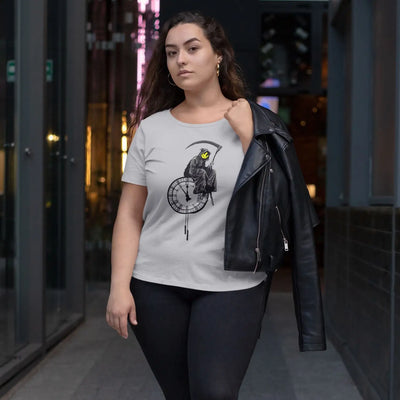 Banksy Grim Reaper Ladies T-Shirt - Womens T-Shirt