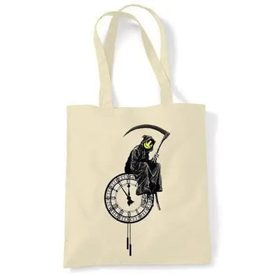 Banksy Grim Reaper Shoulder Bag