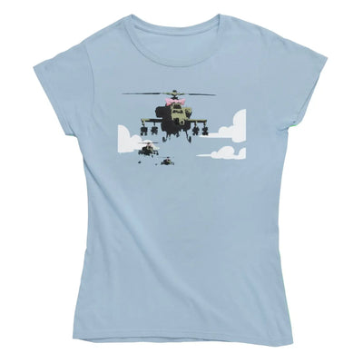 Banksy Happy Choppers Ladies T-Shirt - S - Womens T-Shirt
