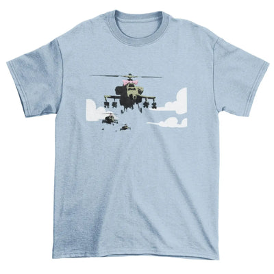 Banksy Happy Choppers Mens T-Shirt XL