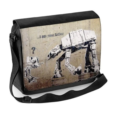 Banksy I Am Your Father Laptop Messenger Bag