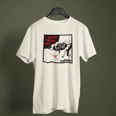 Banksy I Fought The Law T-Shirt
