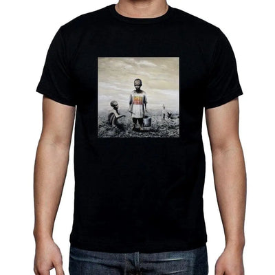 Banksy I Hate Mondays Men's T-Shirt