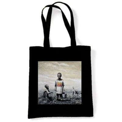 Banksy I Hate Mondays Shoulder Bag