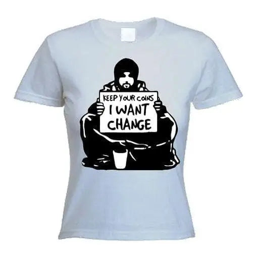 Banksy I Want Change Women&