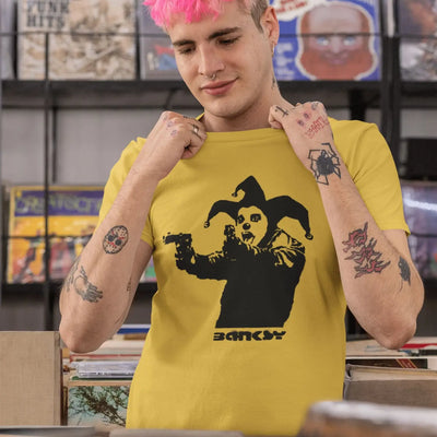 Banksy Insane Clown Men's T-Shirt