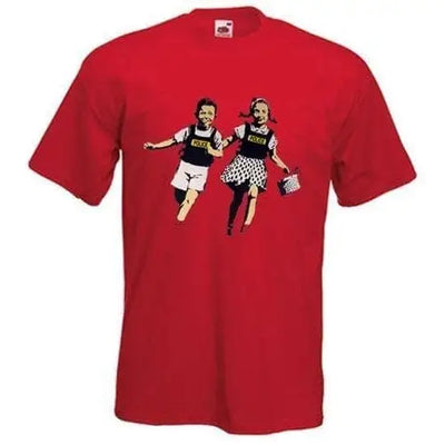 Banksy Jack & Jill Men's T-Shirt M / Red