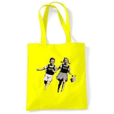 Banksy Jack & Jill Shoulder bag Yellow