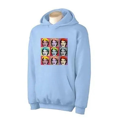 Banksy Kate Moss Hoodie S / Light Blue