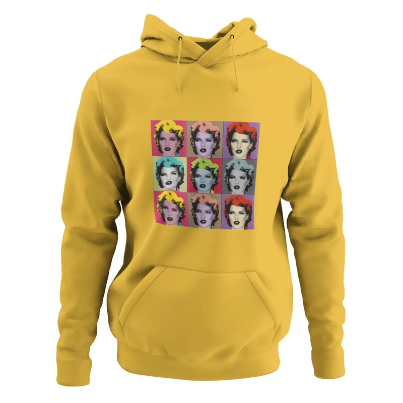 Banksy Kate Moss Hoodie - S / Yellow - Hoodie