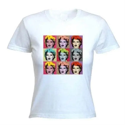 Banksy Kate Moss Ladies T-Shirt L / White