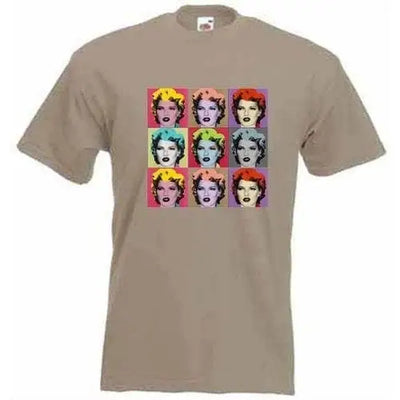 Banksy Kate Moss T-Shirt M / Khaki