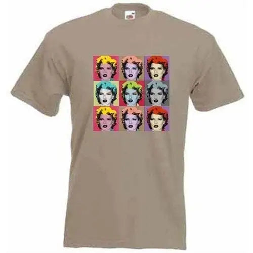 Banksy Kate Moss T-Shirt M / Khaki