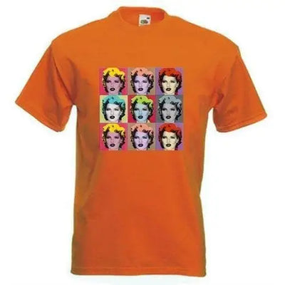 Banksy Kate Moss T-Shirt M / Orange