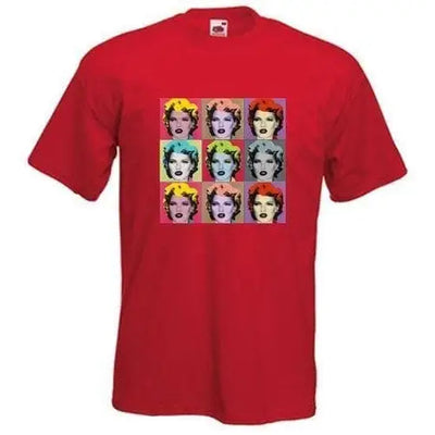 Banksy Kate Moss T-Shirt M / Red