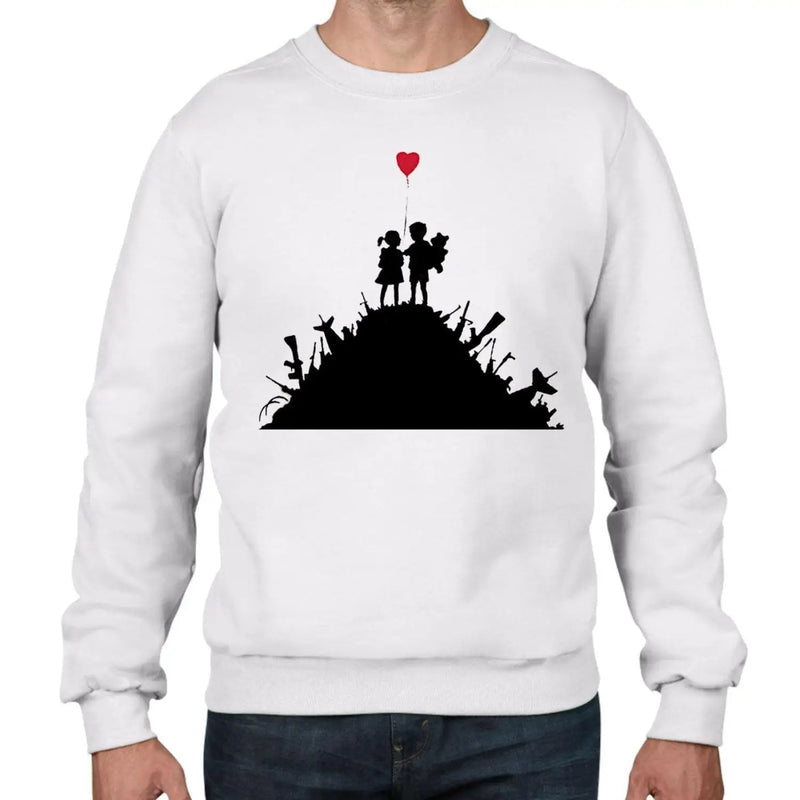 Banksy Kids On Guns Graffiti Men&