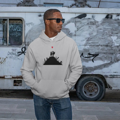 Banksy Kids On Guns Hoodie - Hoodie