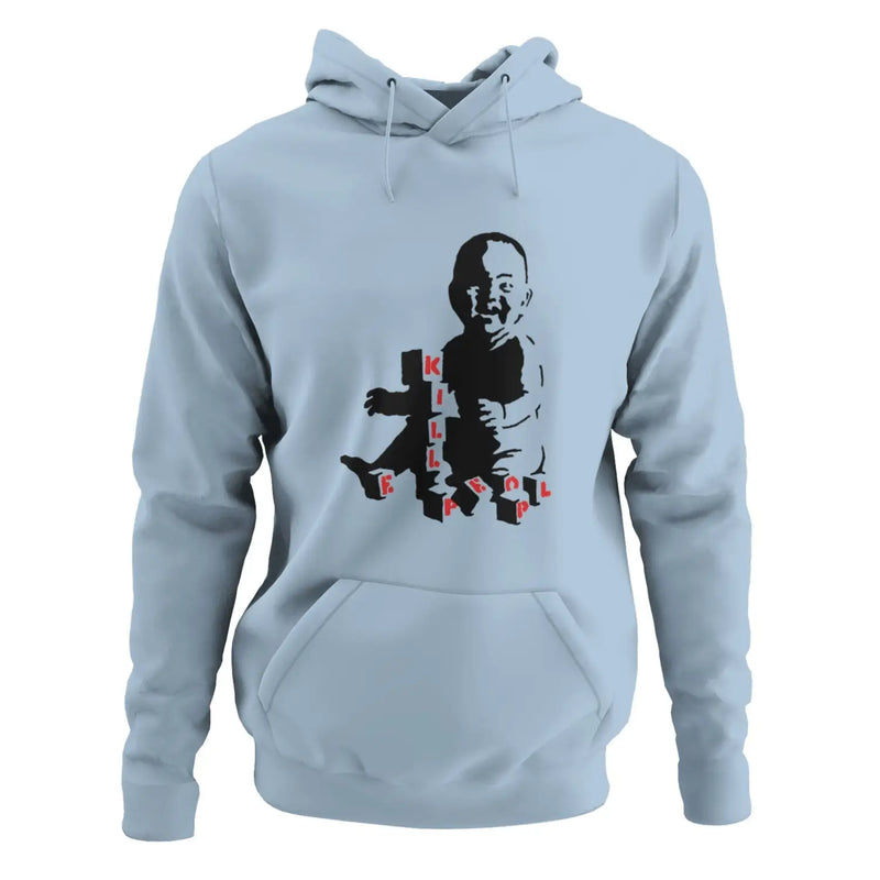 Banksy Kill People Baby Hoodie - XXL / Light Blue - Hoodie