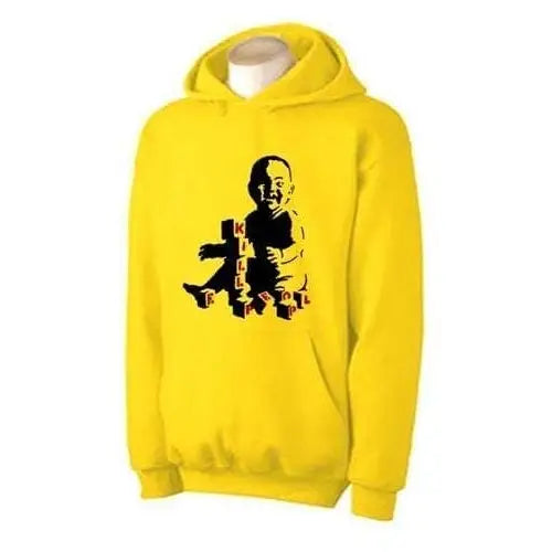 Banksy Kill People Baby Hoodie XXL / Yellow