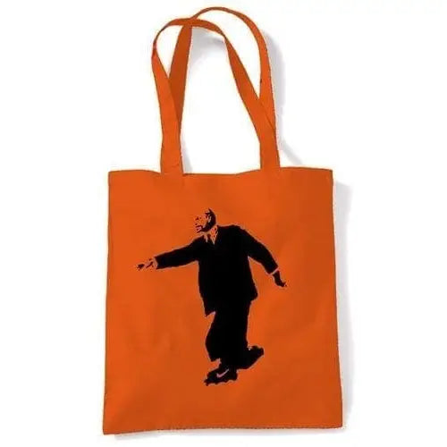 Banksy Lenin On Skates Shoulder bag Orange