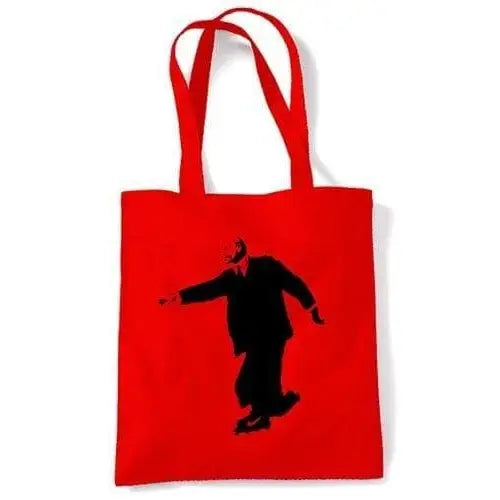 Banksy Lenin On Skates Shoulder bag Red