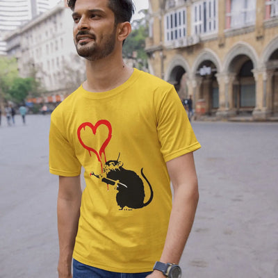 Banksy Love Rat T-Shirt