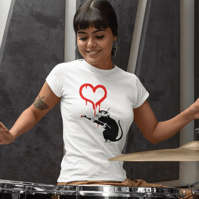 Banksy Love Rat T-Shirt