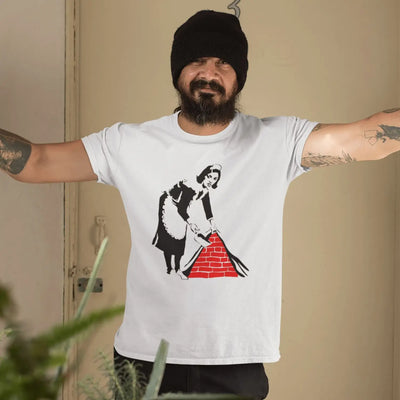 Banksy Maid Mens T-Shirt