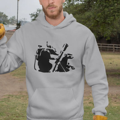 Banksy Mortar Rat Hoodie - Hoodie