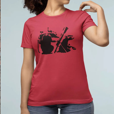 Banksy Mortar Rat Women's T-Shirt