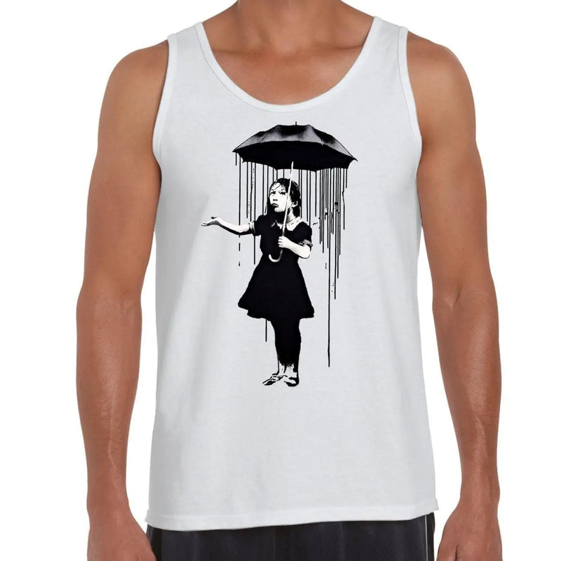 Banksy Nola Umbrella Girl Men&