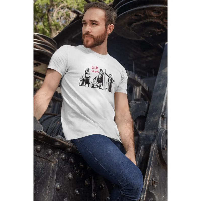 Banksy Old Skool Mens T-Shirt