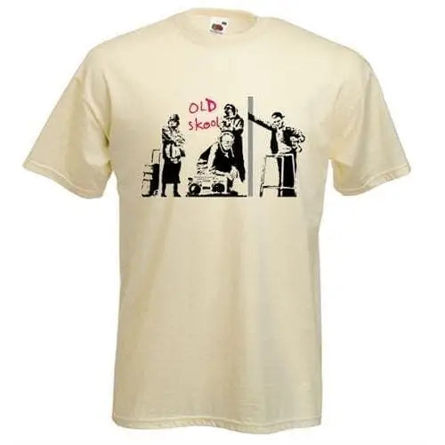 Banksy Old Skool Mens T-Shirt