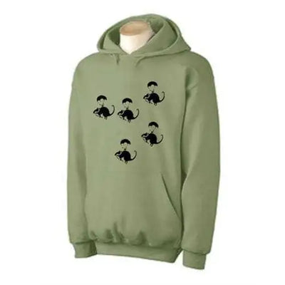 Banksy Parachute Rat Hoodie XL / Khaki