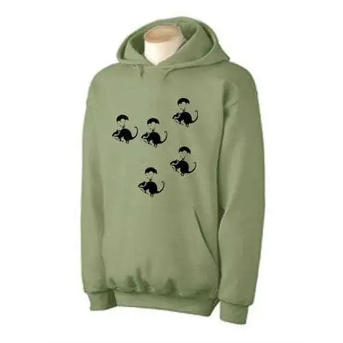 Banksy Parachute Rat Hoodie XL / Khaki